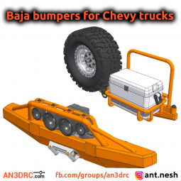 BAJA BUMPERS FOR CHEVY TRUCKS