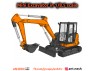 3D Printed RC Tracked Mini Excavator in 1/8.5 scale