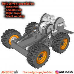 Wheeled Chassis for Skid Steer Loader