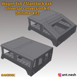 WAGON / SLANTBACK 6X6 CONVERSION KIT (MINIMAL) 